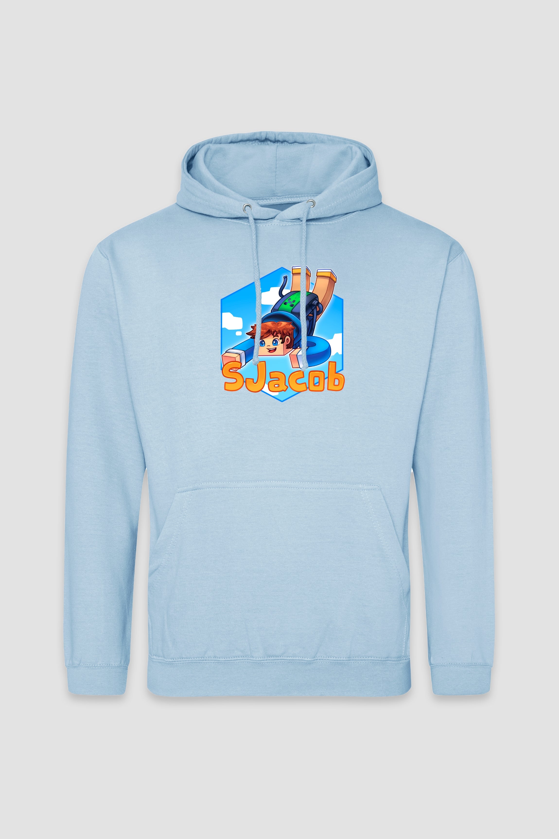 SJacob Faldskærm 2024 - Lyseblå Hoodie