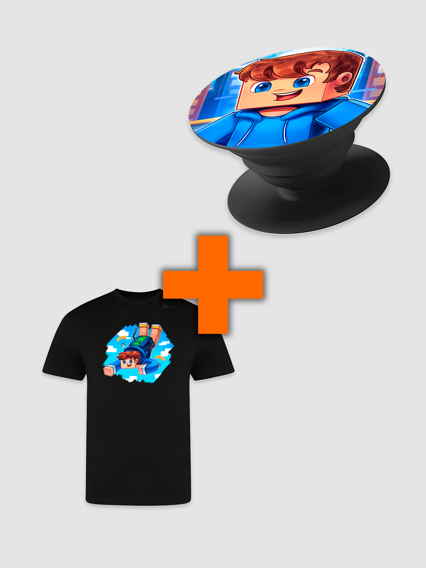 SJacob T-Shirt & Popholder - Pakketilbud