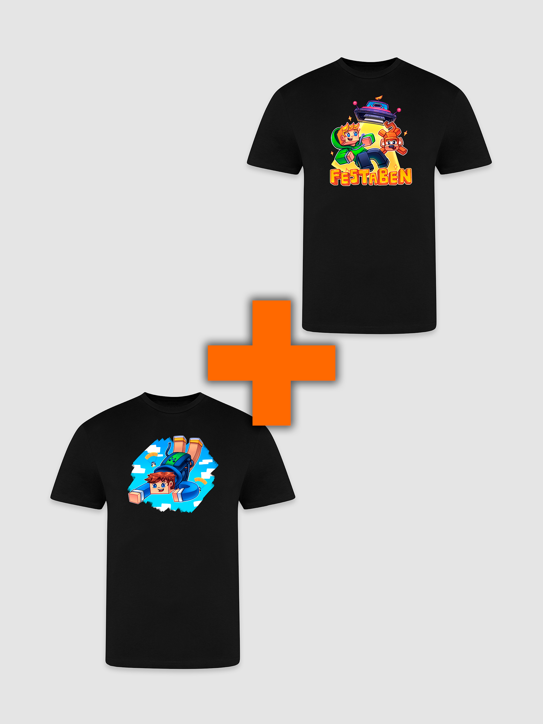 Festaben & SJacob T-Shirt - Pakketilbud