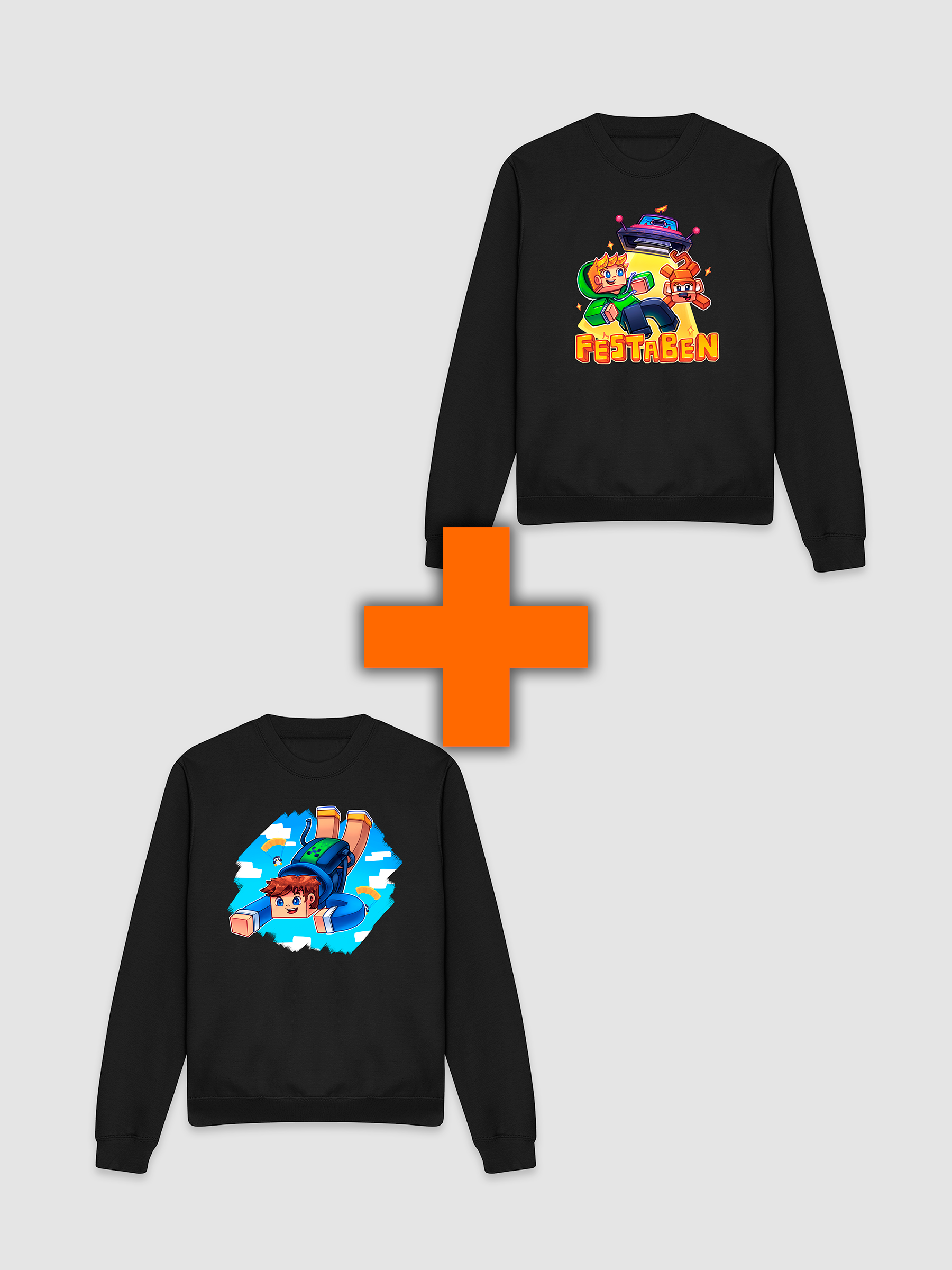 Festaben & SJacob Sweatshirt - Pakketilbud
