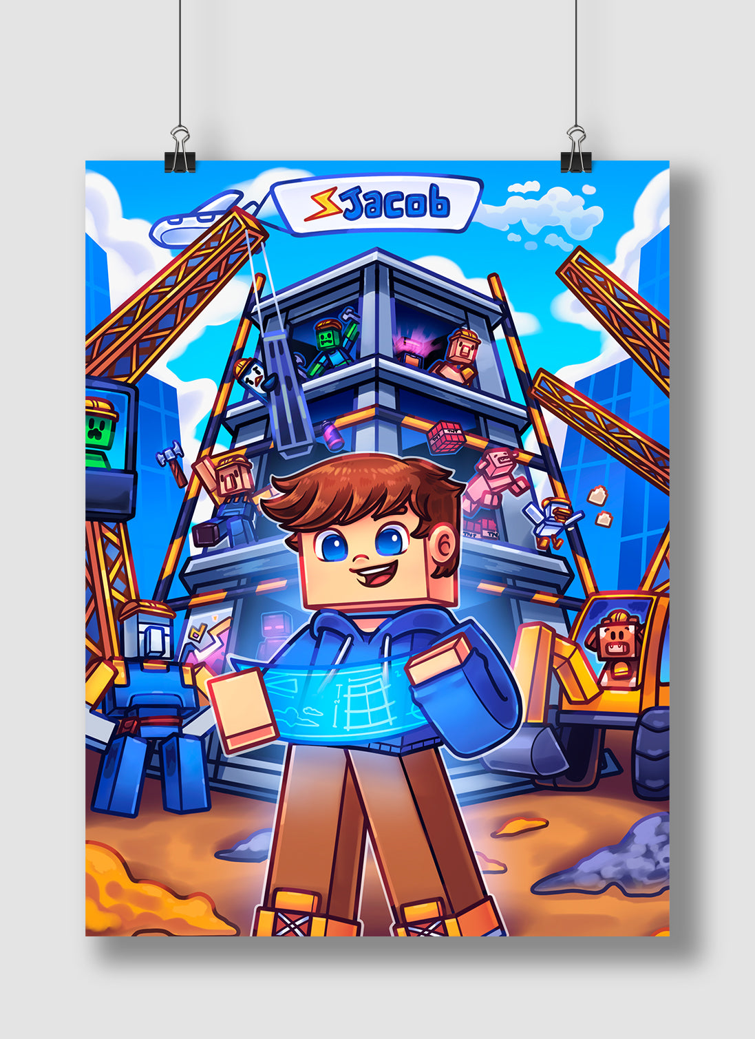 SJacob Byggeplads - Plakat