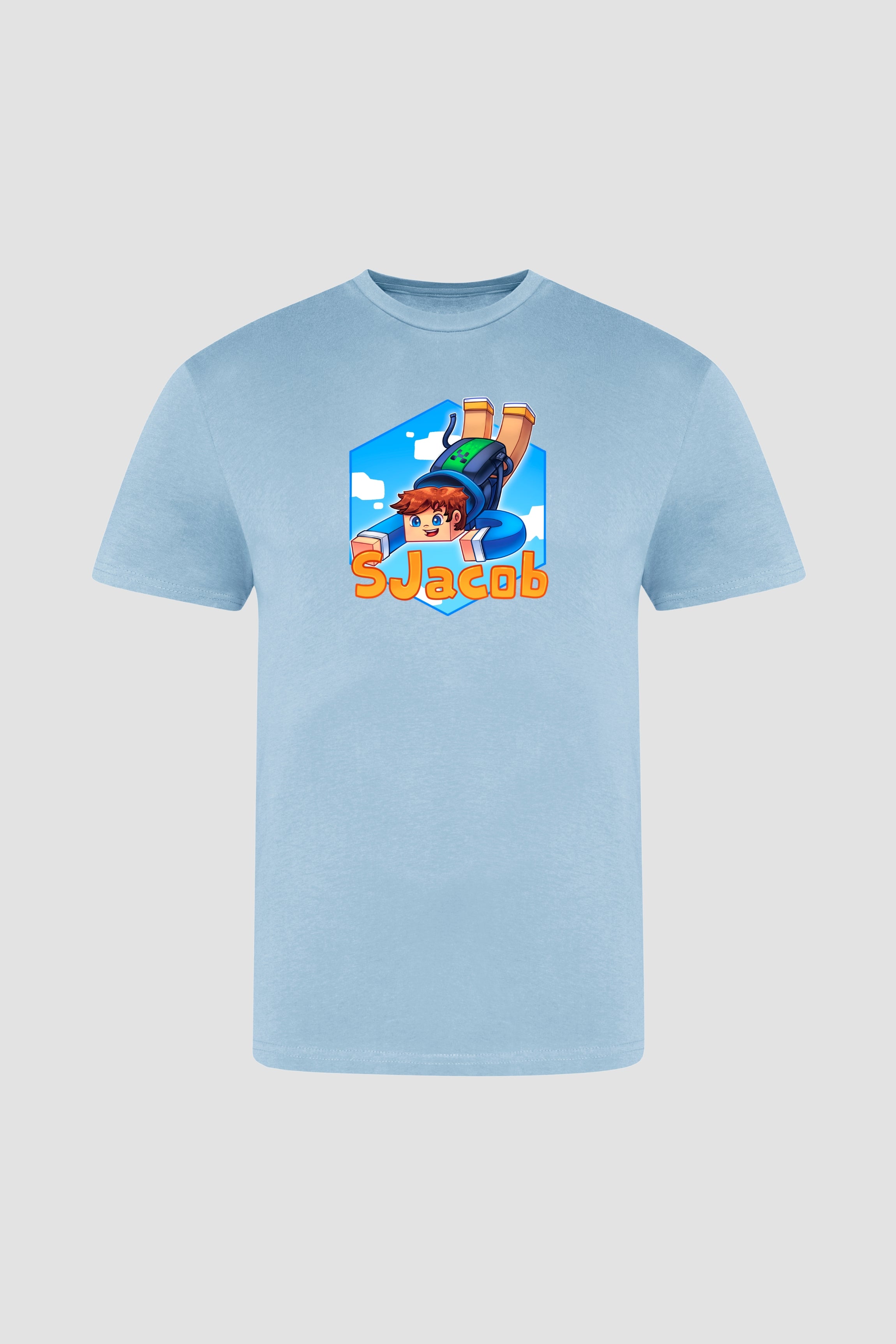 SJacob Faldskærm 2024 - Lyseblå T-Shirt