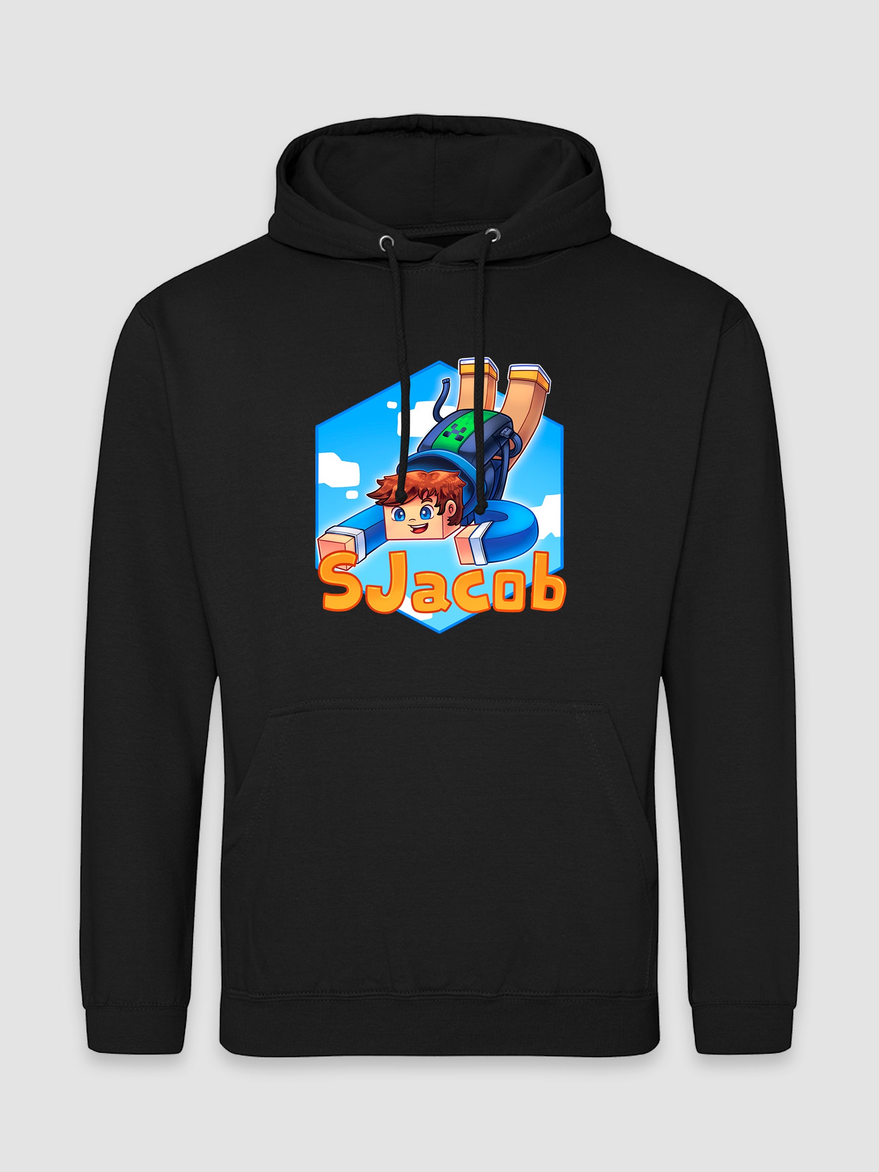 SJacob Faldskærm 2024 - Sort Hoodie
