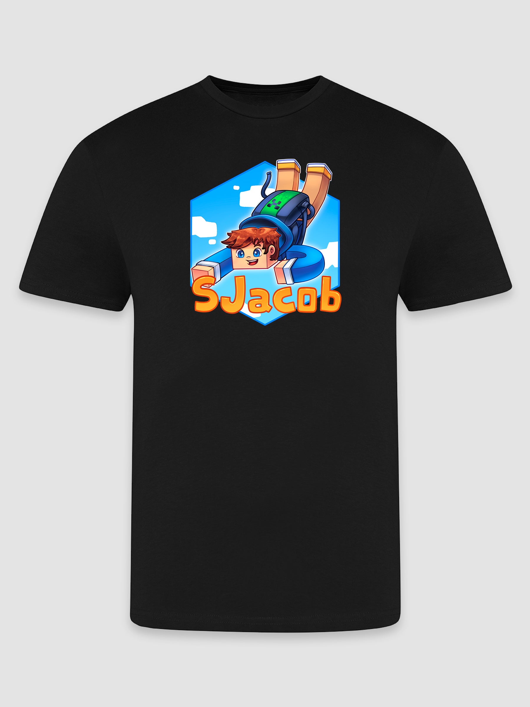 SJacob Faldskærm 2024 - Sort T-Shirt