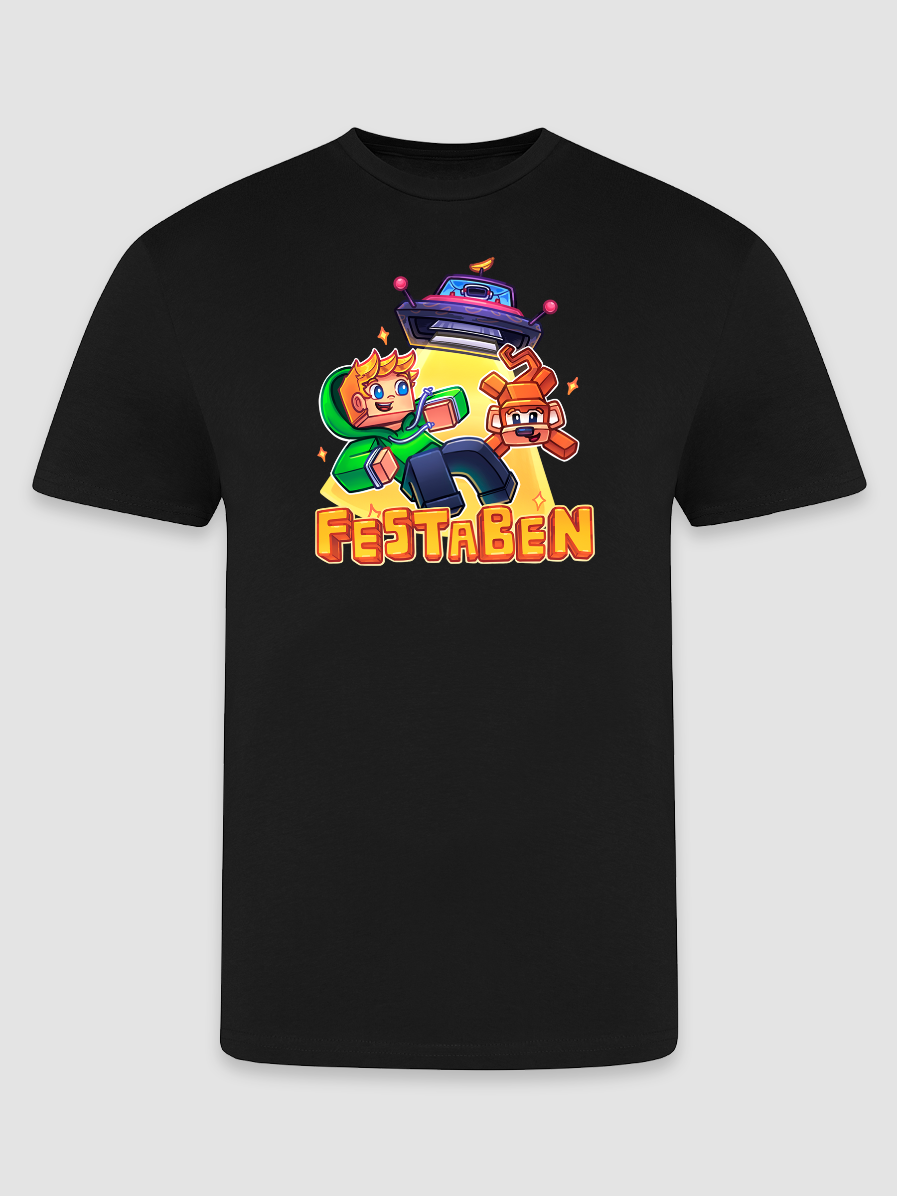 Festaben UFO - Sort T-Shirt